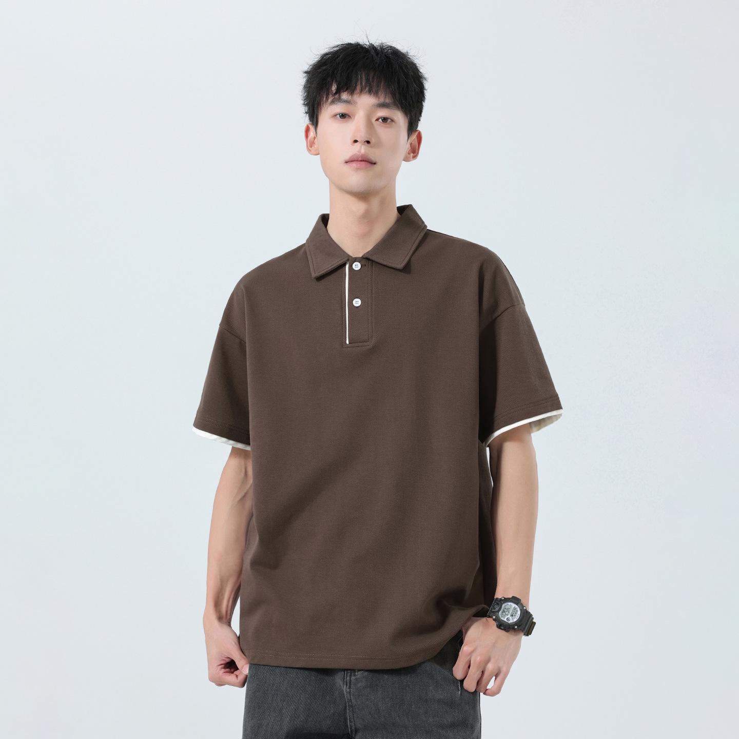 Pengyun Men s New Arrival Short Sleeve Color Block Lapel Polo T-Shirt for Spring/Summer M
Pengyun Men s New Arrival Short Sleeve Color Block Lapel Polo T-Shirt for Spring/Summer M