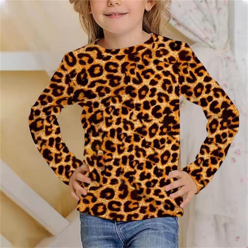 Одяг для дівчинки Футболка для дівчинки з довгим рукавом Леопардовий принт із тигровою шкірою 3D-принт Дитячий осінній одяг Модний креативний топ для хлопчика та дівчинки з круглим вирізом 160
Одяг для дівчинки Футболка для дівчинки з довгим рукавом Леопардовий принт із тигровою шкірою 3D-принт Дитячий осінній одяг Модний креативний топ для хлопчика та дівчинки з круглим вирізом 160