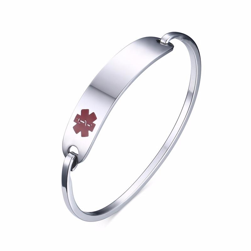 When I m Dead Just Throw Me in The Trash Medical Alert ID Bracelets for Women Stainless Steel Elegant Personalize Cuff Bangle 65mm Diameter&Commonly&Commonly
When I m Dead Just Throw Me in The Trash Medical Alert ID Bracelets for Women Stainless Steel Elegant Personalize Cuff Bangle 65mm Diameter&Commonly&Commonly