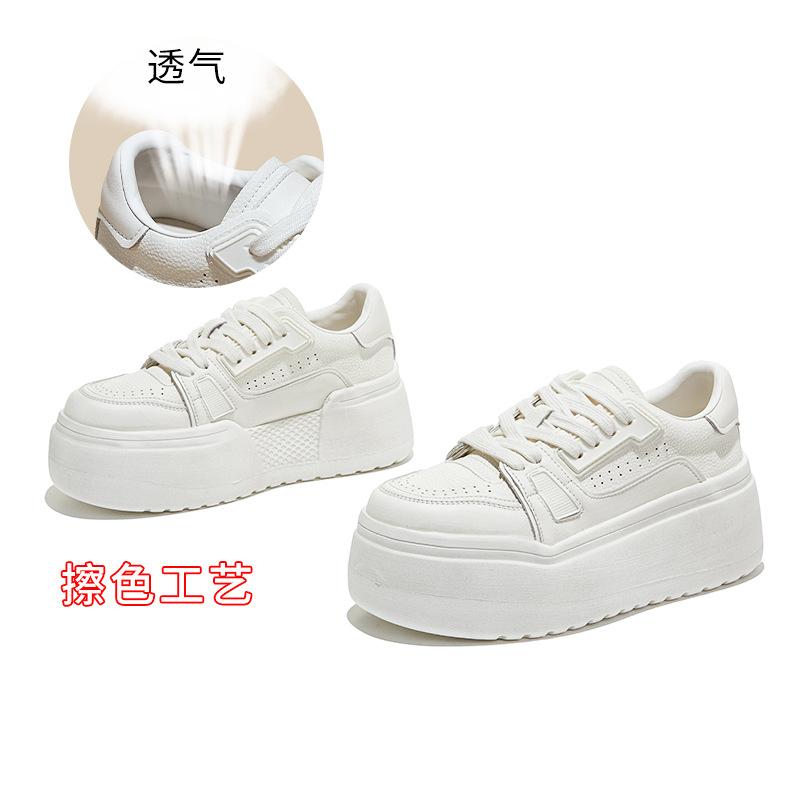 Wula grass pigskin insoles, genuine leather little white shoes, women s spring new thick-soled heightening board shoes, casual muffin shoes 40
Wula grass pigskin insoles, genuine leather little white shoes, women s spring new thick-soled heightening board shoes, casual muffin shoes 40