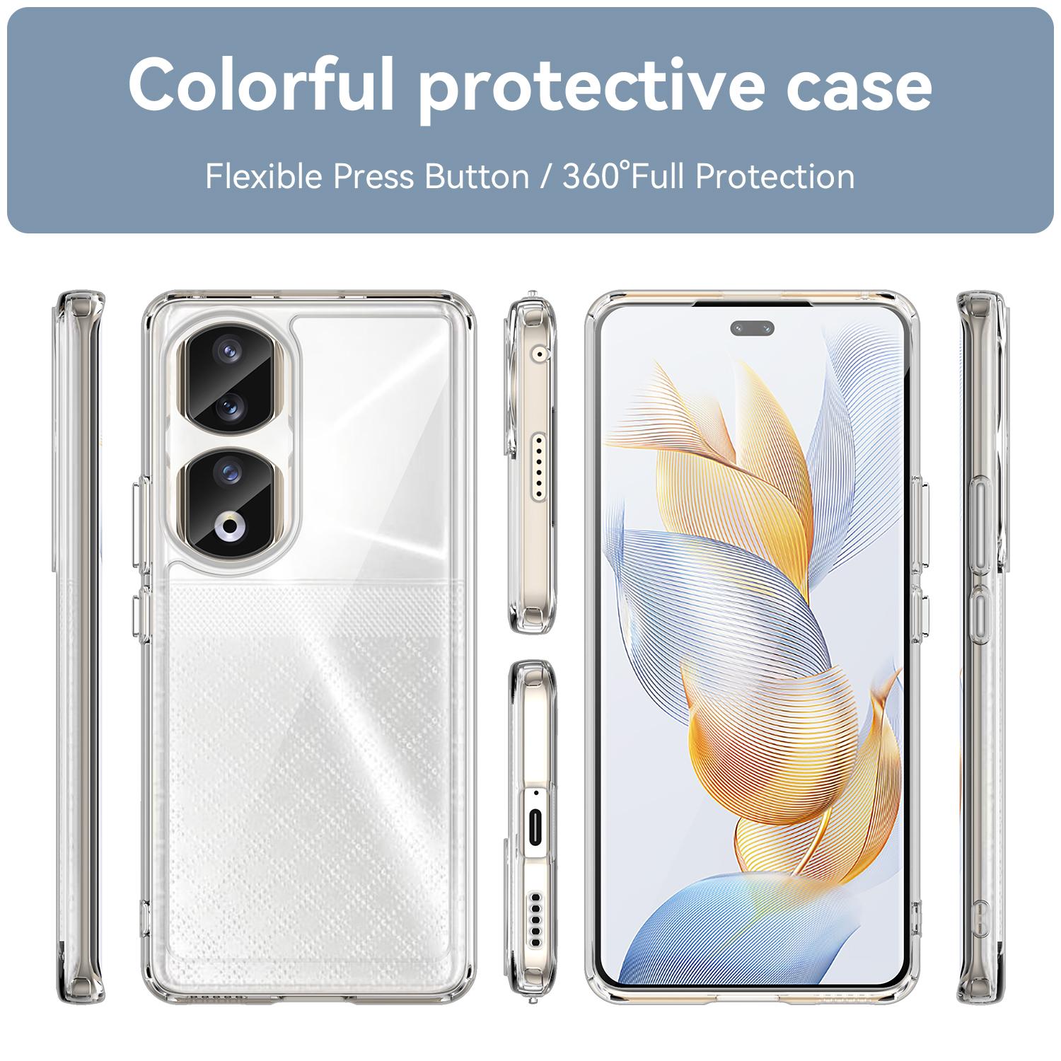 For Honor 90 Pro TPU+Acrylic Hybrid Phone Case Clear Back Protective Cover Transparent
For Honor 90 Pro TPU+Acrylic Hybrid Phone Case Clear Back Protective Cover Transparent