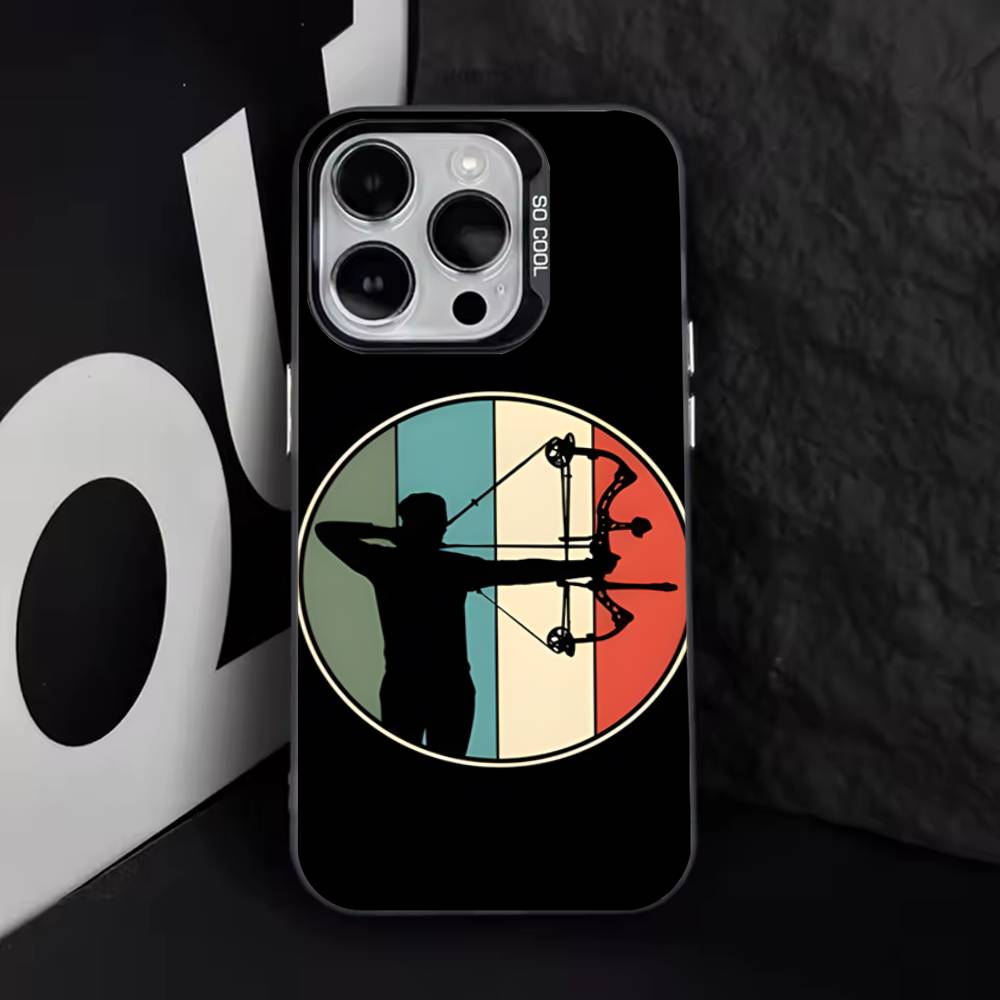 Archery Sprot Cool Phone Case For iPhone 17,16,15,14,13,12,11,Pro,XS,Max,Plus,Mini,SE4,E Black Matte Shockproof Cover iPhone15
Archery Sprot Cool Phone Case For iPhone 17,16,15,14,13,12,11,Pro,XS,Max,Plus,Mini,SE4,E Black Matte Shockproof Cover iPhone15