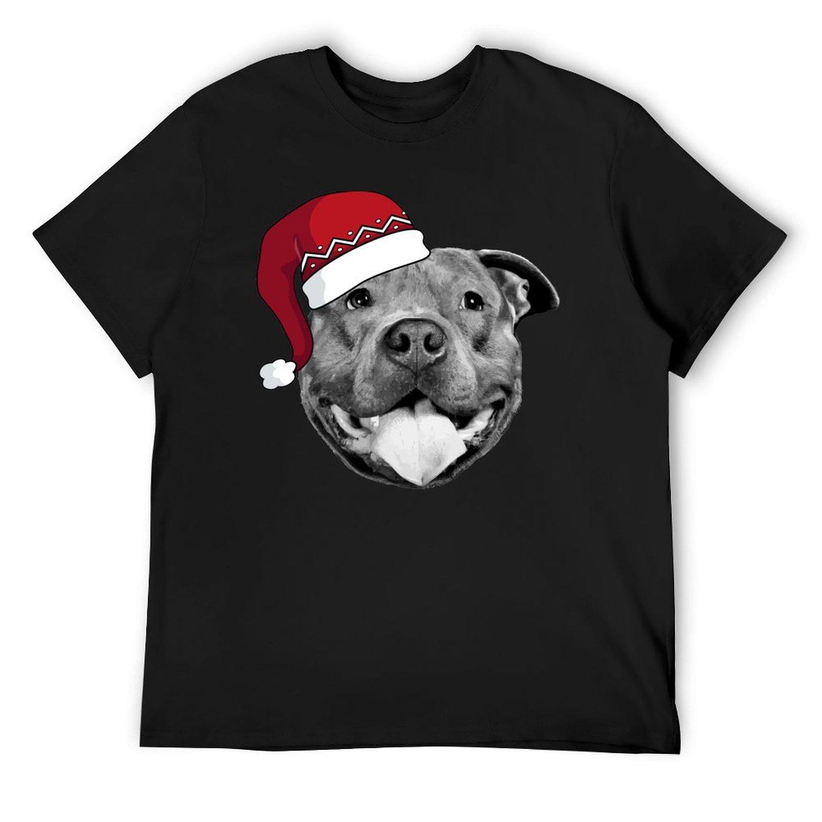 Pitbull Santa T-Shirt graphic t shirt vintage tees plus size tops quick-drying vintage t shirt men 4XL
Pitbull Santa T-Shirt graphic t shirt vintage tees plus size tops quick-drying vintage t shirt men 4XL