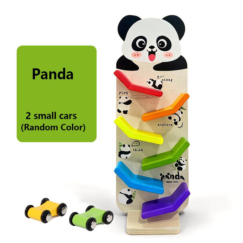 Wooden Animal Glider Car Early Education Focus Training Multi-layer Track Rolling Vehicle Parent-Child Interaction Toy for Kids
Wooden Animal Glider Car Early Education Focus Training Multi-layer Track Rolling Vehicle Parent-Child Interaction Toy for Kids