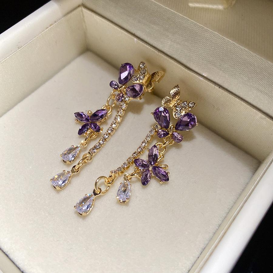 Glazed Summer~ Golden Butterfly Tassel Earrings New Popular Premium Earrings Daily Commuter Earrings
Glazed Summer~ Golden Butterfly Tassel Earrings New Popular Premium Earrings Daily Commuter Earrings