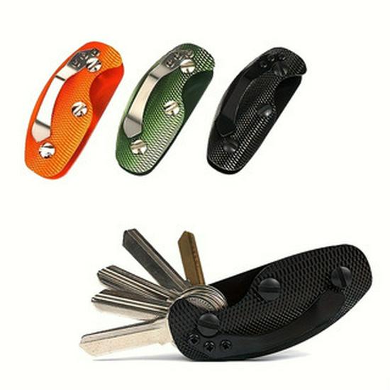 Lightweight Aluminum Alloy EDC Key Holder with Back Clip and Key Pouch оранжевый
Lightweight Aluminum Alloy EDC Key Holder with Back Clip and Key Pouch оранжевый