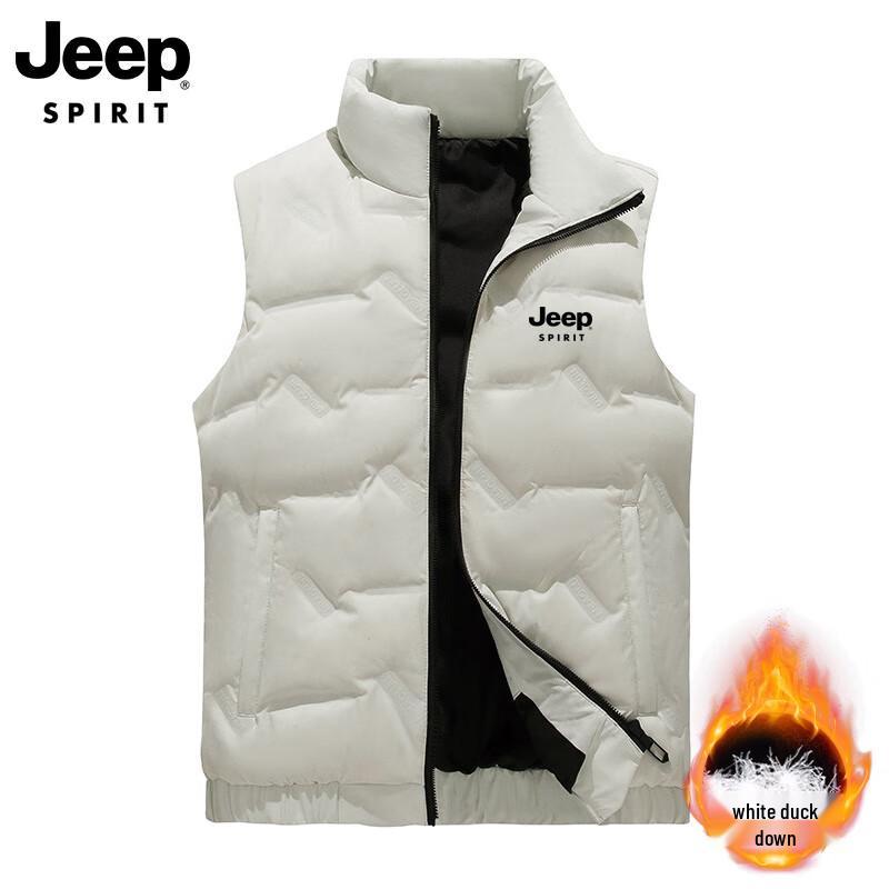 JEEP SPIRIT Men s Casual Duck Down Puffer Vest 3XL
JEEP SPIRIT Men s Casual Duck Down Puffer Vest 3XL