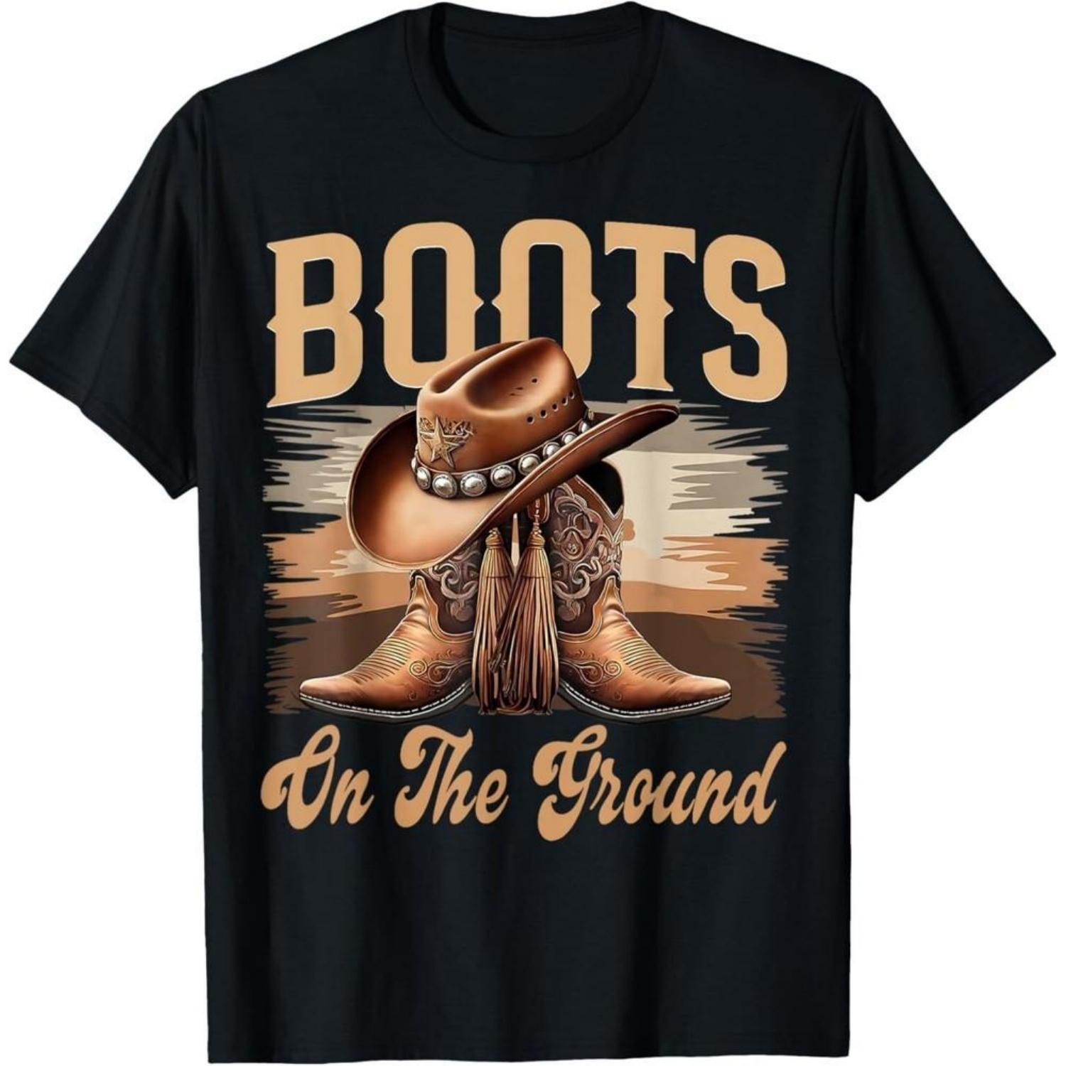 Boots On The Ground Black Cowgirl Melanin Women T-Shirt Unisex T-Shirt S
Boots On The Ground Black Cowgirl Melanin Women T-Shirt Unisex T-Shirt S