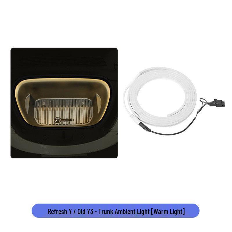Tesla Model 3/Y Ambient Front Trunk Light - Interior Welcome Accessory
Tesla Model 3/Y Ambient Front Trunk Light - Interior Welcome Accessory