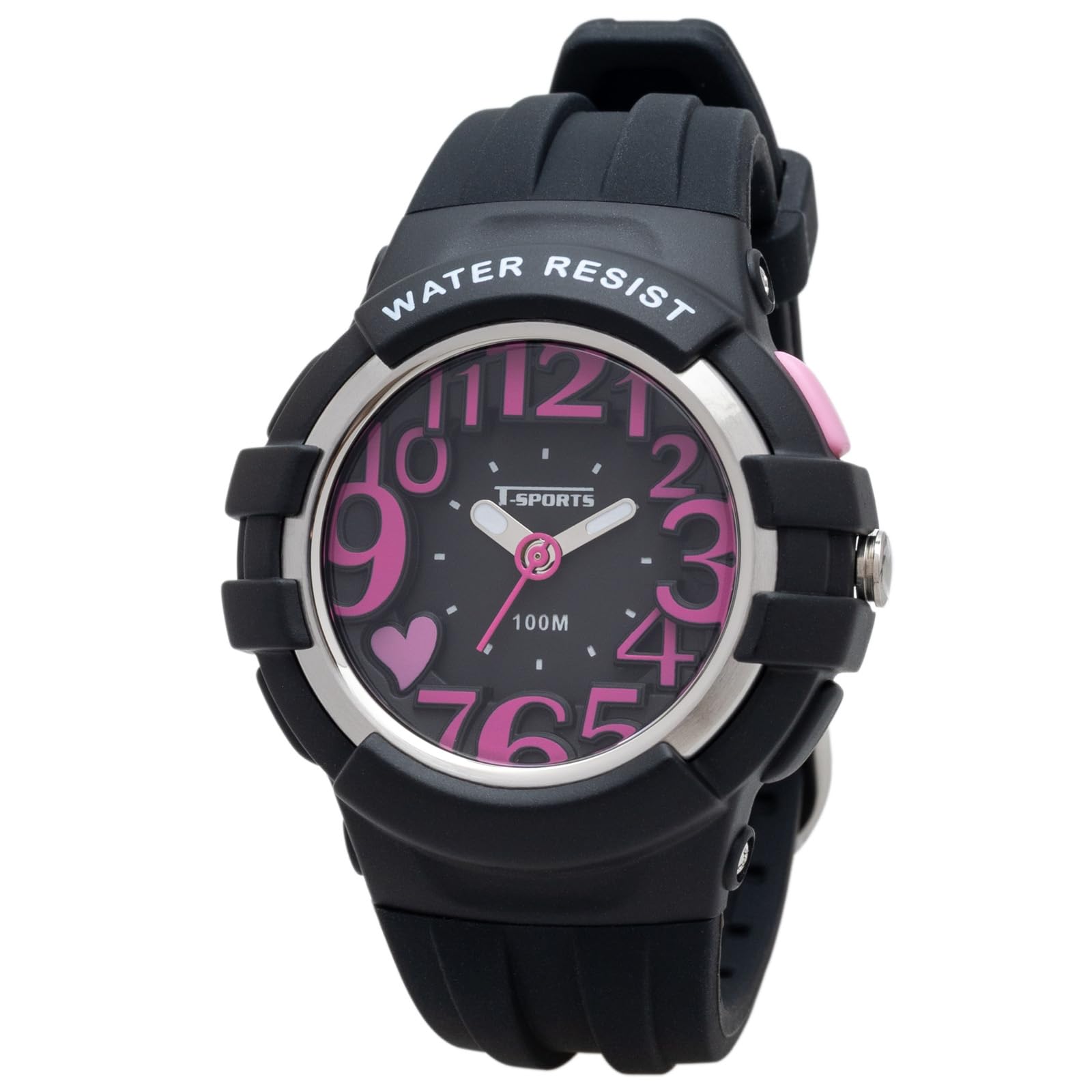 CREPHA Analog 10 ATM Water EL 3D Simple Rubber Kids Watch, Resistant, Light, Dial, Multifunctional, Cute, Design, Strap, Black, T-SPORTS чорний
CREPHA Analog 10 ATM Water EL 3D Simple Rubber Kids Watch, Resistant, Light, Dial, Multifunctional, Cute, Design, Strap, Black, T-SPORTS чорний