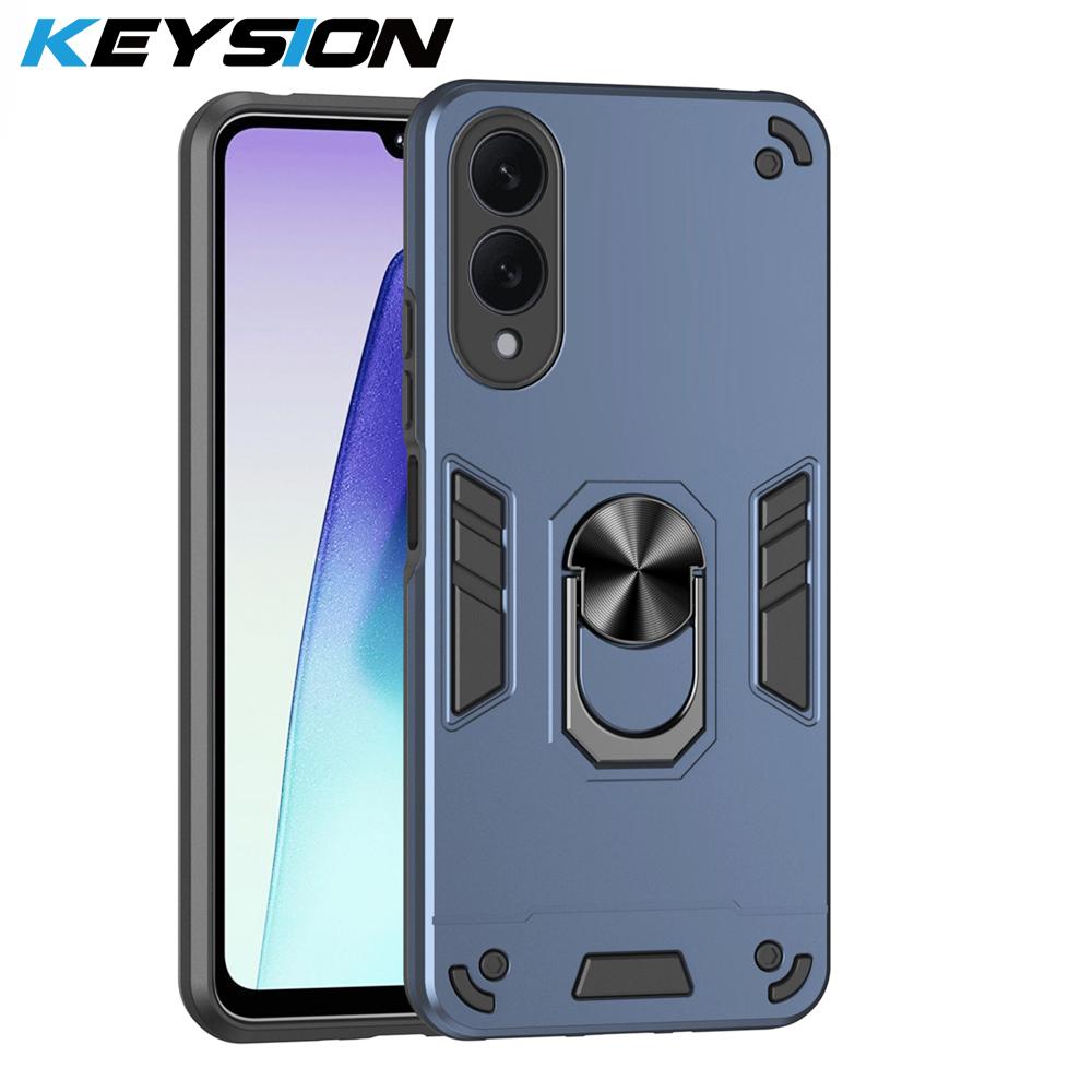 KEYSION Shockproof Armor Case for Samsung S25 Edge 5G Soft Silicone+PC Metal Ring Stand Phone Back Cover for Galaxy S25 Edge 5G for Galaxy S25 Edge
KEYSION Shockproof Armor Case for Samsung S25 Edge 5G Soft Silicone+PC Metal Ring Stand Phone Back Cover for Galaxy S25 Edge 5G for Galaxy S25 Edge