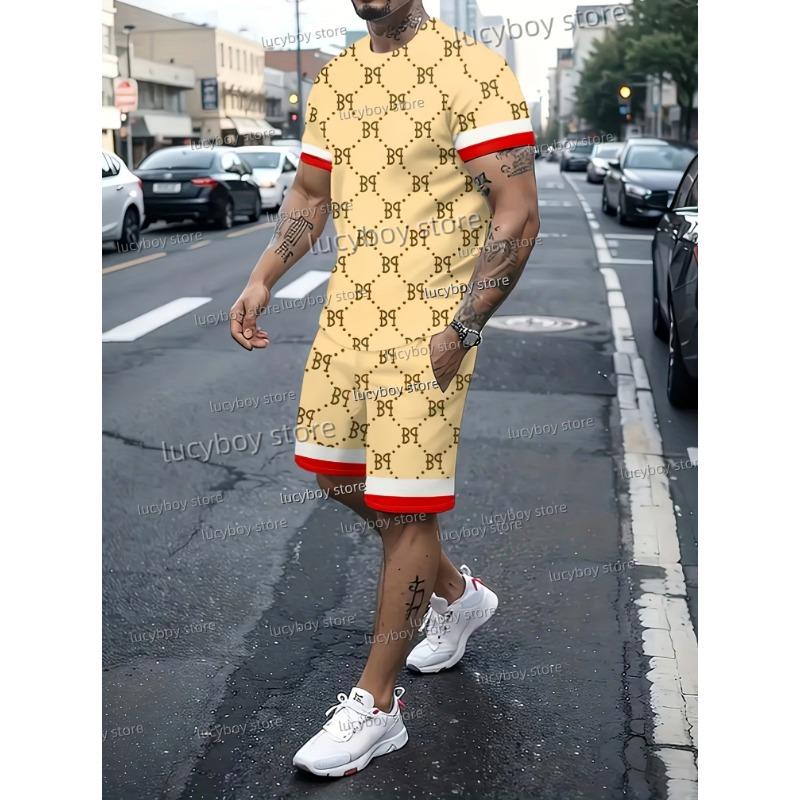 Summer Men Short Sleeve T-Shirt Shorts Set Adult Sport Jogging Plus Size Tracksuit 2 Piece Set 6XL
Summer Men Short Sleeve T-Shirt Shorts Set Adult Sport Jogging Plus Size Tracksuit 2 Piece Set 6XL
