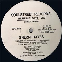 12-дюймовая пластинка SHERRI HAYES - Telephone Lovers STRX17 Soulstreet Reco 1989 US Танцевальная и Электронная Б/У
12-дюймовая пластинка SHERRI HAYES - Telephone Lovers STRX17 Soulstreet Reco 1989 US Танцевальная и Электронная Б/У