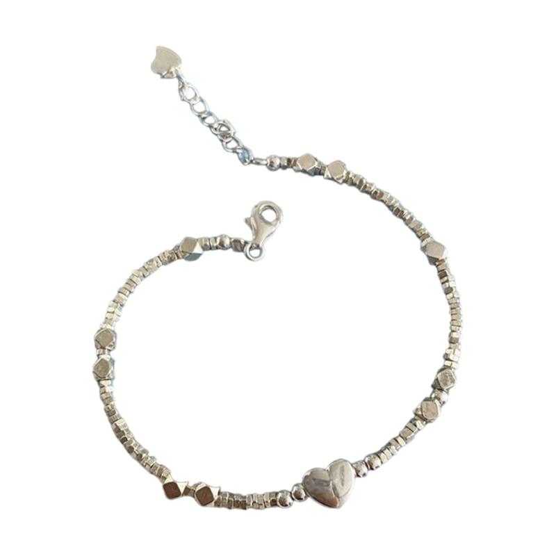 Fashionable Irregular Hand Chain Jewelry Accessory Bracelet with Love Heart Adjustable Clasp for Special Occasions
Fashionable Irregular Hand Chain Jewelry Accessory Bracelet with Love Heart Adjustable Clasp for Special Occasions
