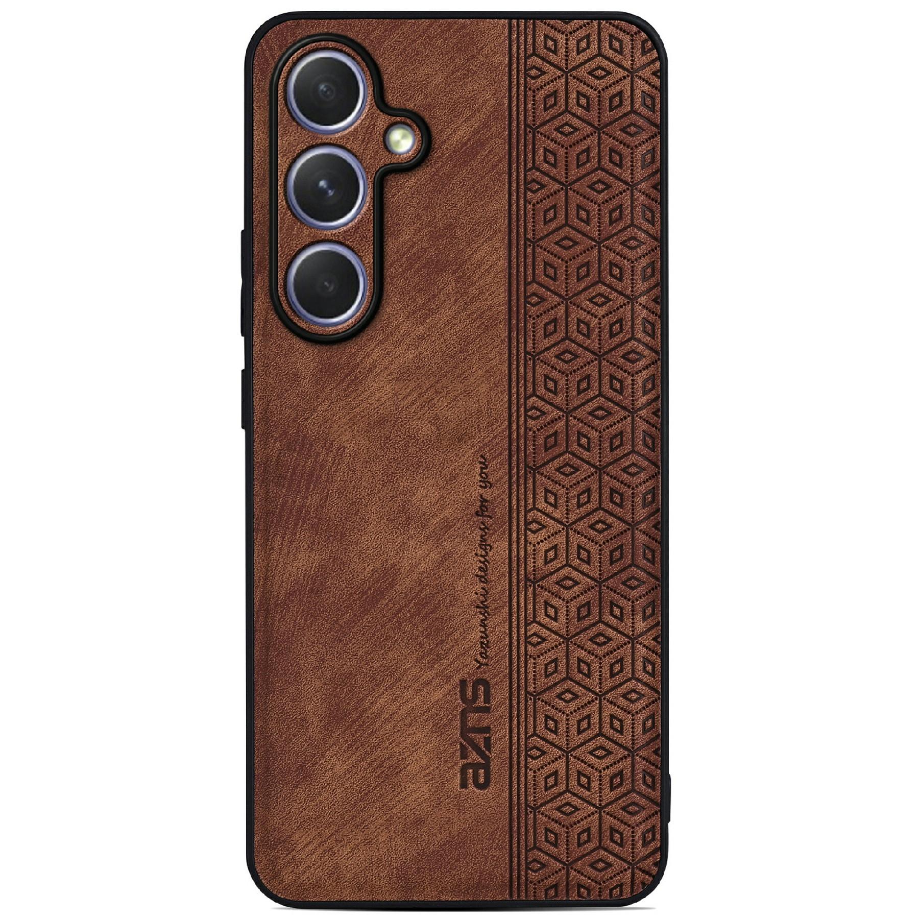 For Samsung Galaxy A36 5G Case Protective PU Leather Covered TPU Phone Shell Brown
For Samsung Galaxy A36 5G Case Protective PU Leather Covered TPU Phone Shell Brown