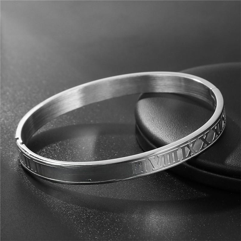 Geometric Stainless Steel Bracelet For Men And Women With Punk Titanium Design For Casual Wear
Geometric Stainless Steel Bracelet For Men And Women With Punk Titanium Design For Casual Wear
