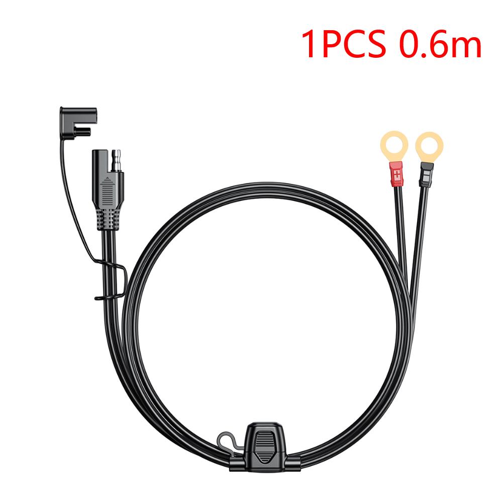 12-24V Ring Terminal Cable Connector 2FT 6FT 18AWG 2 Pin To O Ring Terminal Extension Cord for Car Motorcycle Battery Charger
12-24V Ring Terminal Cable Connector 2FT 6FT 18AWG 2 Pin To O Ring Terminal Extension Cord for Car Motorcycle Battery Charger