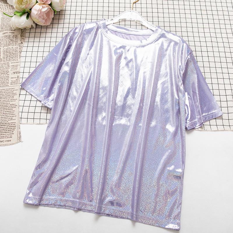 Sparkling Short Sleeve Hong Kong Style T-Shirt - Unisex Loose Fit for Trendy Summer Jazz Dance 4XL
Sparkling Short Sleeve Hong Kong Style T-Shirt - Unisex Loose Fit for Trendy Summer Jazz Dance 4XL