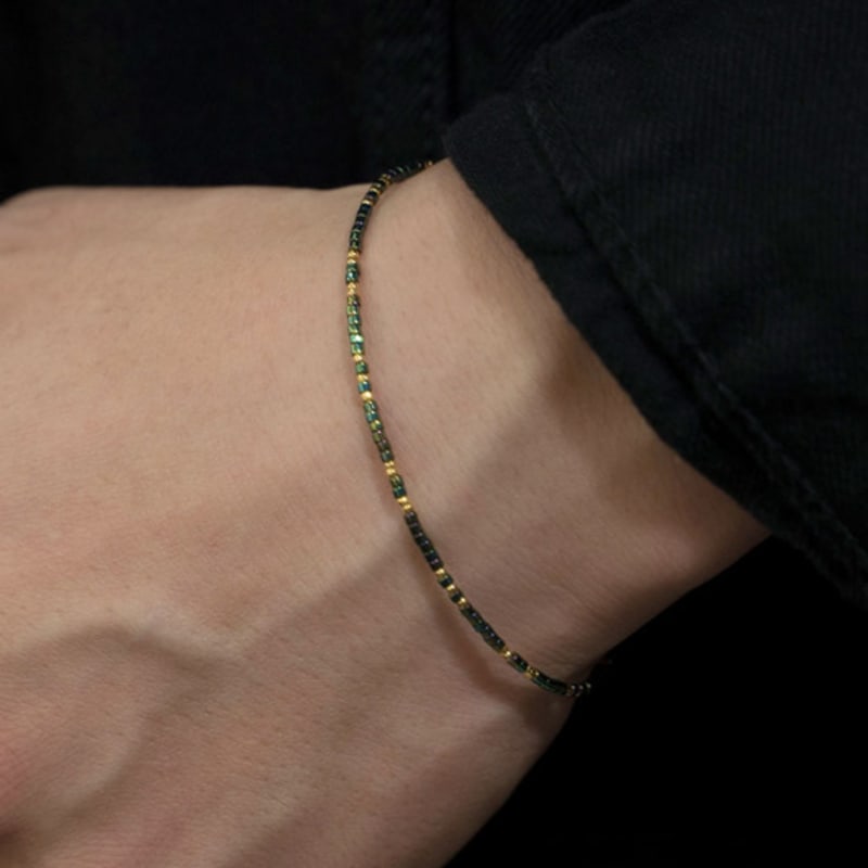 HARANG HR 350B_Color Beads Fabric Bracelet Green Yellow Free
HARANG HR 350B_Color Beads Fabric Bracelet Green Yellow Free