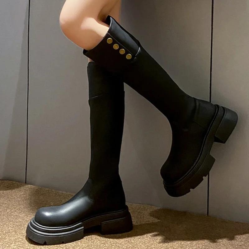 2025 Fashion Shoes for Women Slip on Women s Boots Winter Round Toe Solid Knee-High Platform Mid Heel Water Proof High Boots 35 чёрный
2025 Fashion Shoes for Women Slip on Women s Boots Winter Round Toe Solid Knee-High Platform Mid Heel Water Proof High Boots 35 чёрный