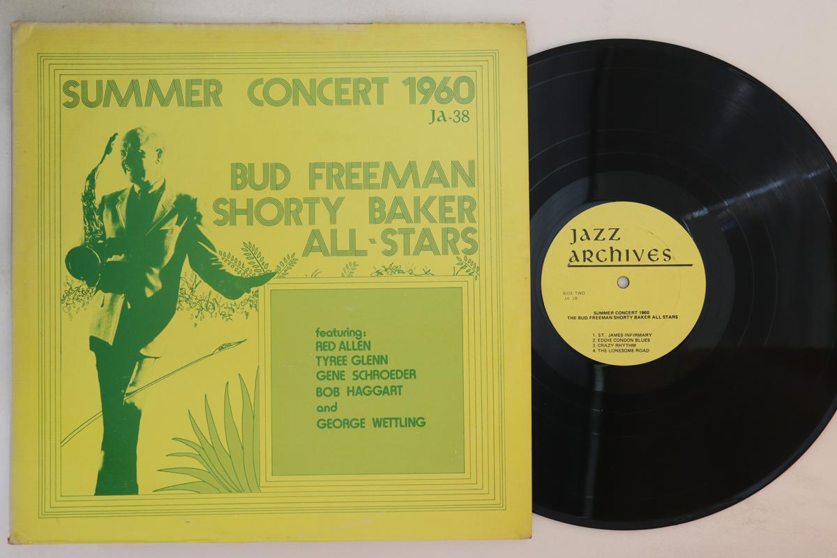 LP Record BUD FREEMAN SHORTY BAKER Summer Concert 1960 JA38 JAZZ ARCHIVES 1977 US Jazz Used
LP Record BUD FREEMAN SHORTY BAKER Summer Concert 1960 JA38 JAZZ ARCHIVES 1977 US Jazz Used
