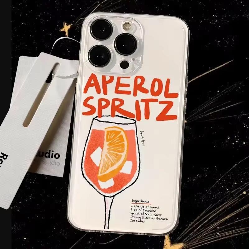 Cool Fashion Aperol Spritz Clear Phone Case for iPhone 17 Pro Max 16 15 Pro 14 13 12 11 XR 17Air 16 Plus Silicone Cover iPhone 16 Plus
Cool Fashion Aperol Spritz Clear Phone Case for iPhone 17 Pro Max 16 15 Pro 14 13 12 11 XR 17Air 16 Plus Silicone Cover iPhone 16 Plus