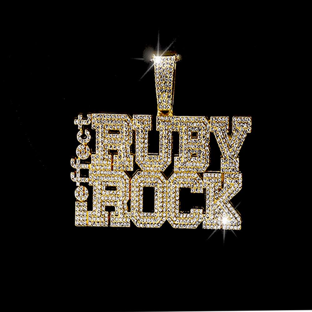 Hip Hop Hiphop Cuban Chain Tide Brand Row Full Of Diamonds Double Row Splicing Letter Pendant
Hip Hop Hiphop Cuban Chain Tide Brand Row Full Of Diamonds Double Row Splicing Letter Pendant