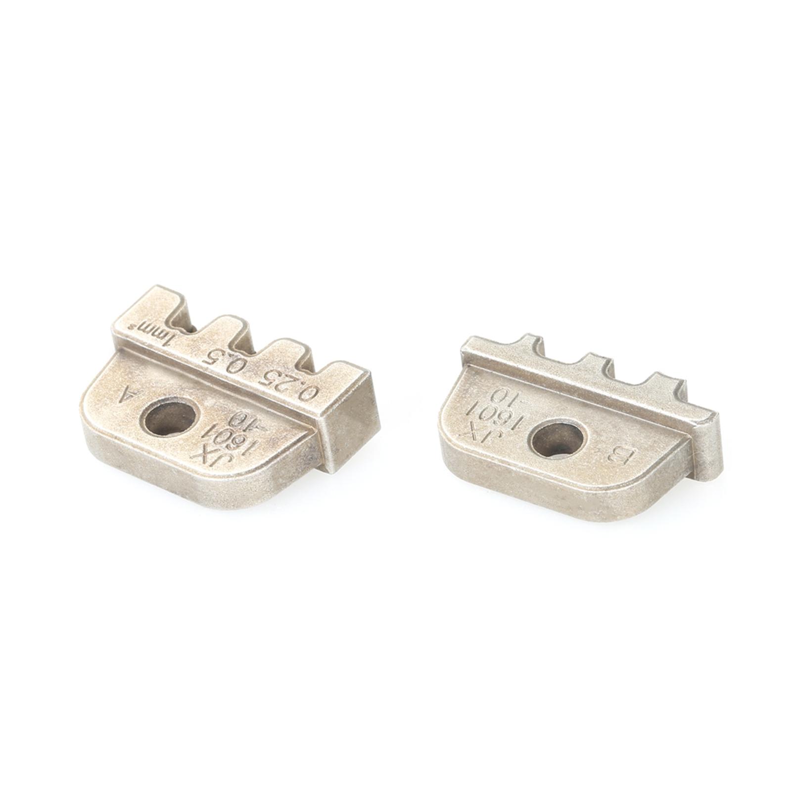 Wire Crimper Crimping Pliers Jaw JX 1601 2546 AWG14 10 2.5 6mm² Bootlace Ferrule Crimpers Cord End Terminal Jaws Mold JX-1601-10 серебряный
Wire Crimper Crimping Pliers Jaw JX 1601 2546 AWG14 10 2.5 6mm² Bootlace Ferrule Crimpers Cord End Terminal Jaws Mold JX-1601-10 серебряный