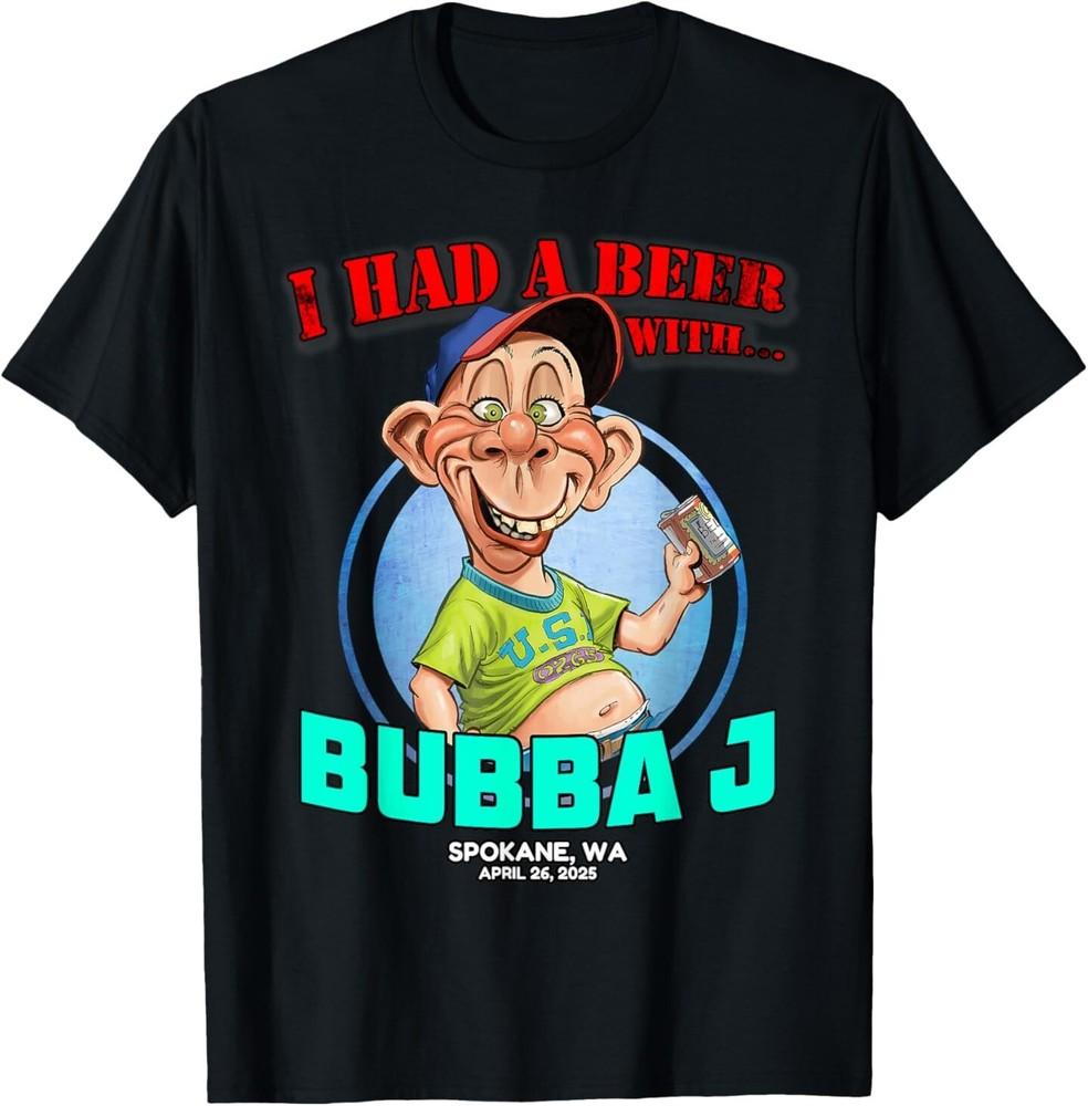 Bubba J Spokane WA (2025 T-Shirt Unisex T-Shirt S
Bubba J Spokane WA (2025 T-Shirt Unisex T-Shirt S