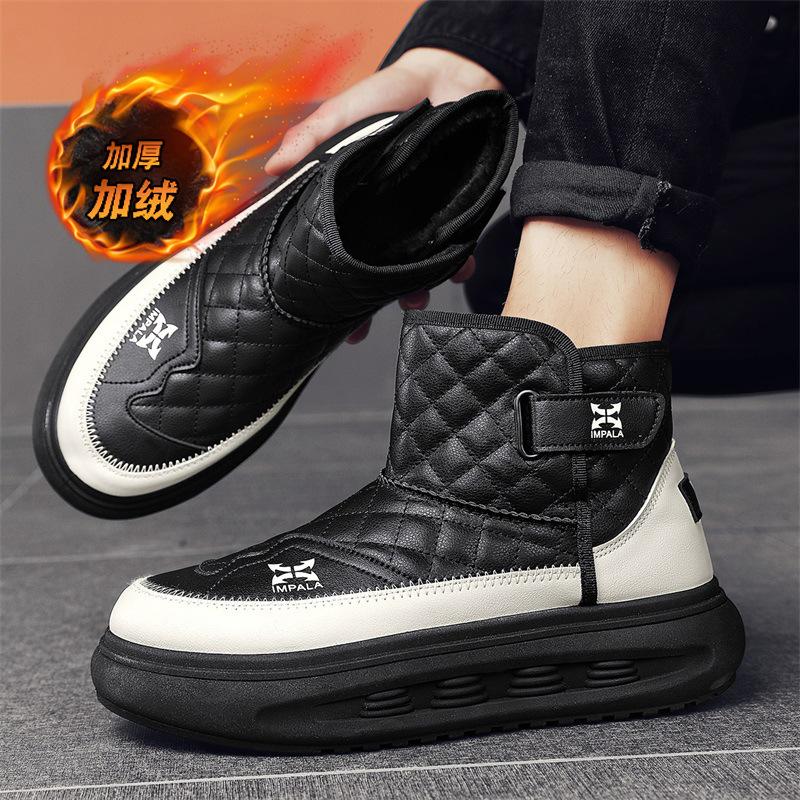 Live autumn and winter snow boots high-top velvet warm leather surface cold-proof casual shoes bread boots outdoor cotton shoes men 39
Live autumn and winter snow boots high-top velvet warm leather surface cold-proof casual shoes bread boots outdoor cotton shoes men 39