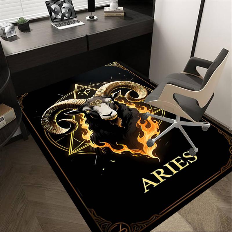 1PC Aries Goat Non-Slip Floor Carpet Compatible for Office&Living Room&Bedroom&Dining room - Flat- Soft & Pattern, Vibrant Colors-W252 60cm by 90cm
1PC Aries Goat Non-Slip Floor Carpet Compatible for Office&Living Room&Bedroom&Dining room - Flat- Soft & Pattern, Vibrant Colors-W252 60cm by 90cm