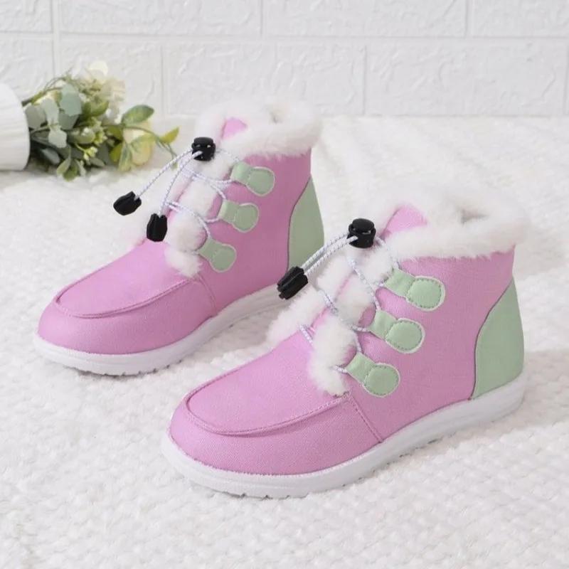Fashion Flat Snow Boots for Women Winter Shoes Ankle Boots 2024 Hot Selling New Style Designer Plus Velvet Warm Women s Clothing Trend 36 розовый
Fashion Flat Snow Boots for Women Winter Shoes Ankle Boots 2024 Hot Selling New Style Designer Plus Velvet Warm Women s Clothing Trend 36 розовый