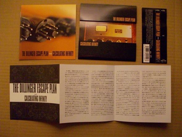 CD DILLINGER ESCAPE PLAN - Calculating Infinity HWCY1035 Ritual Records 1999 Japan Rock Used
CD DILLINGER ESCAPE PLAN - Calculating Infinity HWCY1035 Ritual Records 1999 Japan Rock Used