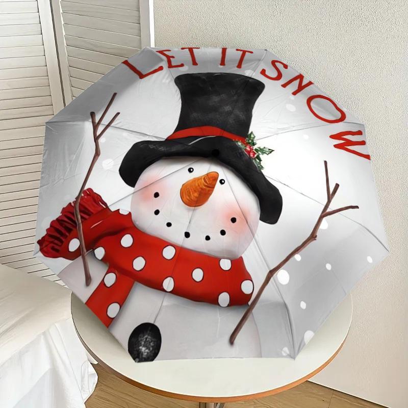 1pc Snowman Winter Holiday Decoration Umbrella with Plastic Handle,Suitable for All Seasons Home Travel Outdoor UmbrellaDD570
1pc Snowman Winter Holiday Decoration Umbrella with Plastic Handle,Suitable for All Seasons Home Travel Outdoor UmbrellaDD570