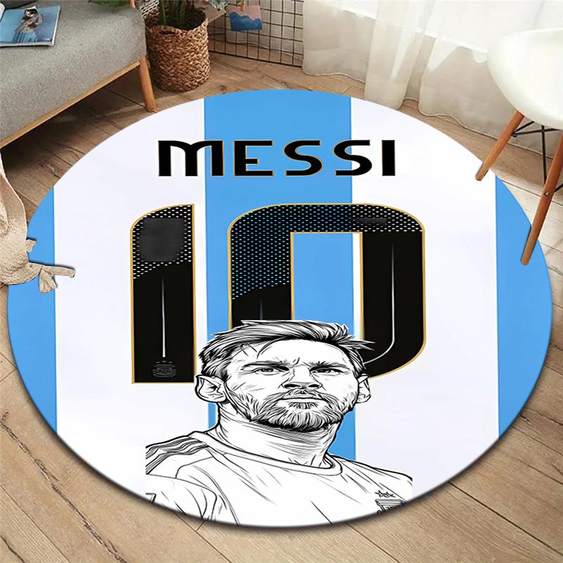 Messi Round Area Rug,Carpet Rug for Living Room Bedroom Sofa Playroom Decor,Non-slip Floor Mat 80cmx80cm
Messi Round Area Rug,Carpet Rug for Living Room Bedroom Sofa Playroom Decor,Non-slip Floor Mat 80cmx80cm