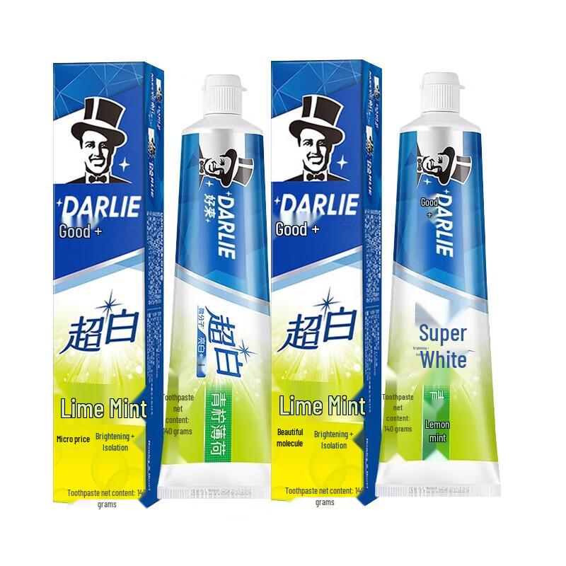 Darlie Ultra White Lime Mint Toothpaste Duo Pack
Darlie Ultra White Lime Mint Toothpaste Duo Pack