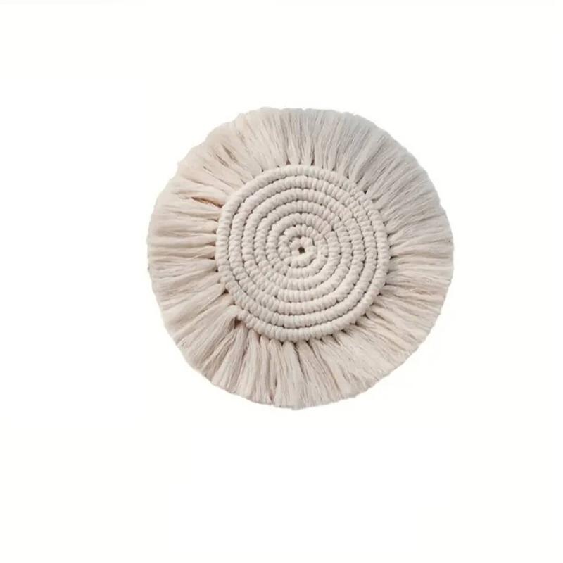 1 шт. Бохо макраме подставки для деревянного стола плетеные вручную подставки для напитков для подарков на новоселье и свадебных вечеринок 15x15cm
1 шт. Бохо макраме подставки для деревянного стола плетеные вручную подставки для напитков для подарков на новоселье и свадебных вечеринок 15x15cm