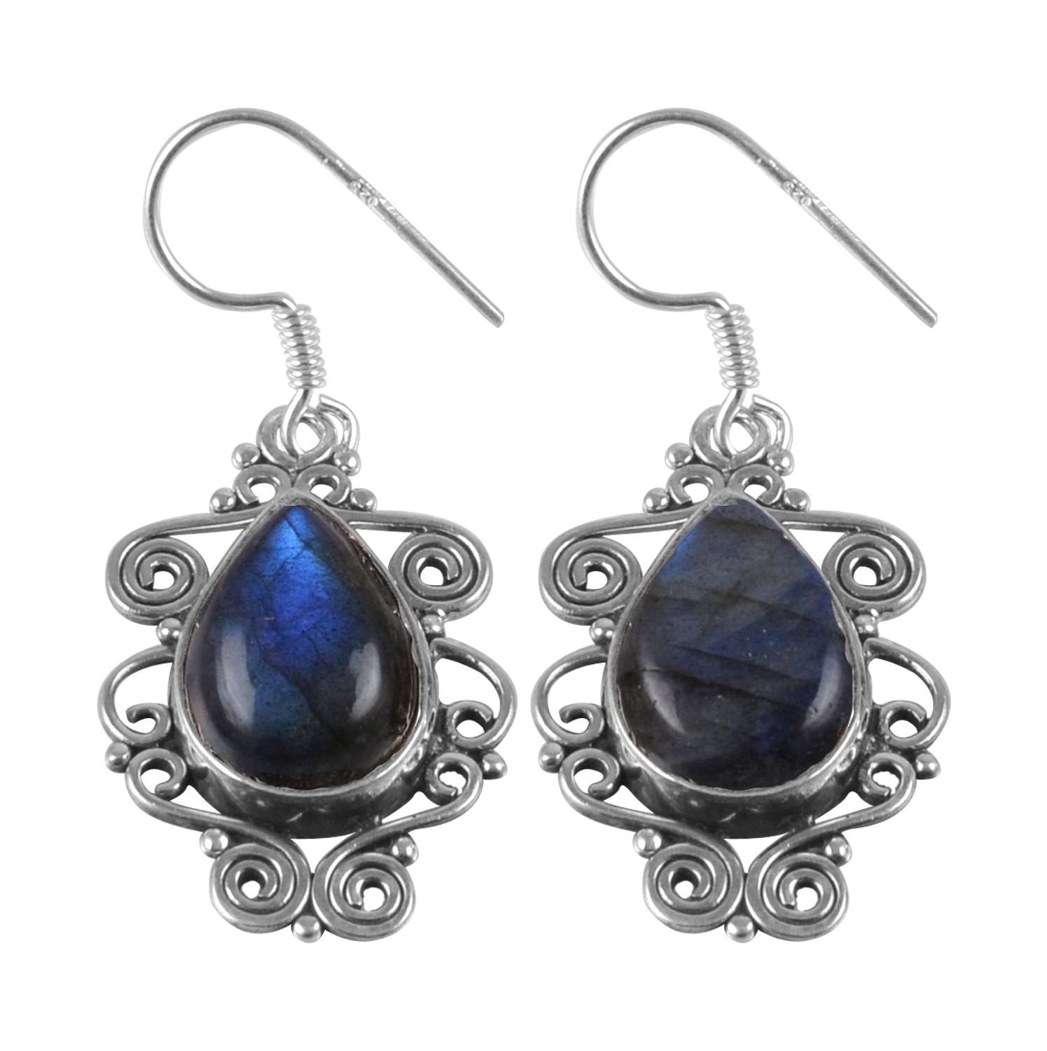Labradorite Gemstone Earrings Solid 925 Sterling Silver Handmade Earrings Jewelry Gift For Women And Girls E-1895
Labradorite Gemstone Earrings Solid 925 Sterling Silver Handmade Earrings Jewelry Gift For Women And Girls E-1895