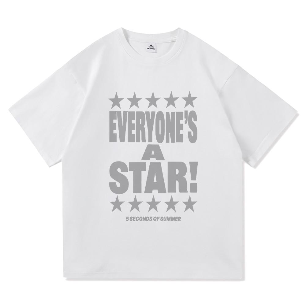 5 Seconds of Summer Футболка Everyones A Star Мода 2025 Альбом ЧоловікиЖінки Одяг Харадзюку Високоякісні Топи Бавовняні Футболки M
5 Seconds of Summer Футболка Everyones A Star Мода 2025 Альбом ЧоловікиЖінки Одяг Харадзюку Високоякісні Топи Бавовняні Футболки M
