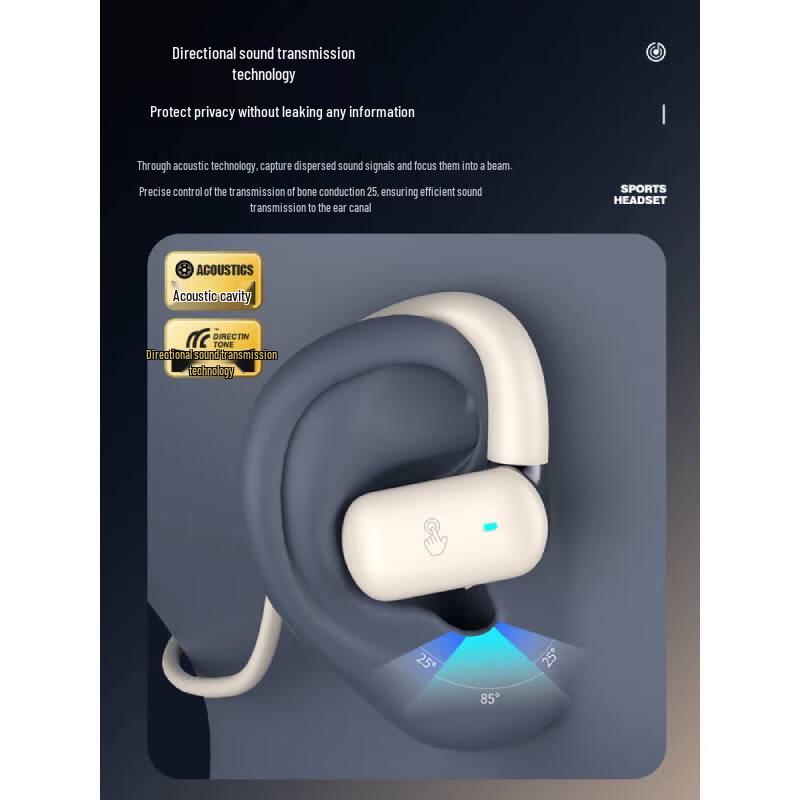 Newman HM-50 OWS Air-Bone Conduction Sport Bluetooth Headset
Newman HM-50 OWS Air-Bone Conduction Sport Bluetooth Headset