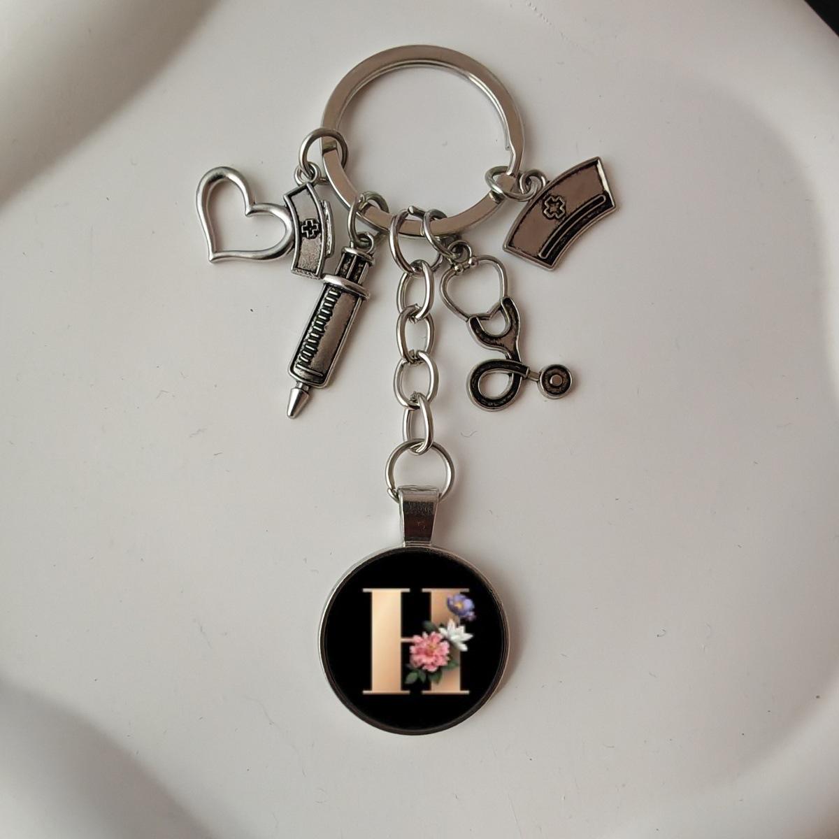 Alphabet Heart Stethoscope Keychain Pendant – Fashion Jewelry Gift
Alphabet Heart Stethoscope Keychain Pendant – Fashion Jewelry Gift