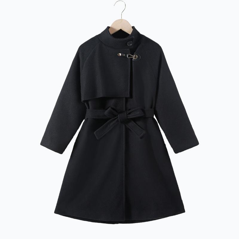 Girls Fashionable Black Woolen Coat for Autumn and Winter, Children s Woolen Jacket 120cm чёрный
Girls Fashionable Black Woolen Coat for Autumn and Winter, Children s Woolen Jacket 120cm чёрный