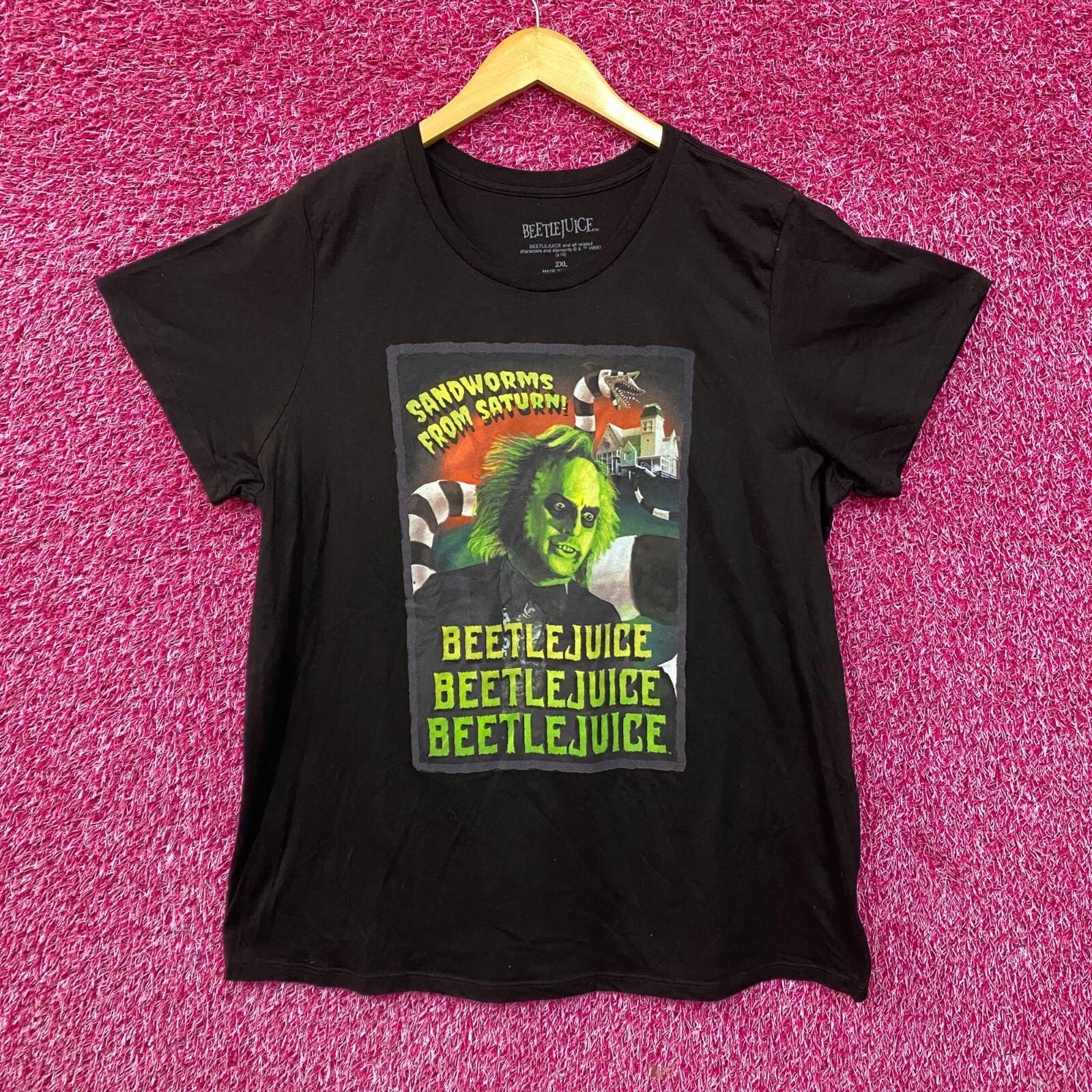 Hybrid Apparel Beetlejuice Sandworms from Saturn Distressed T-Shirt 2XL XXXXL
Hybrid Apparel Beetlejuice Sandworms from Saturn Distressed T-Shirt 2XL XXXXL
