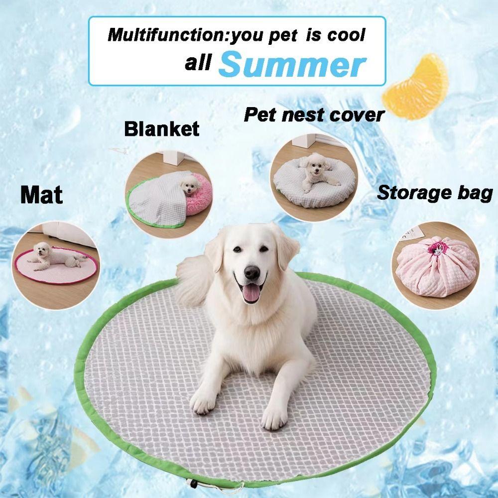 Breathable Dog Bed Cover Adjustable Pet Sleeping Cushion Thin Summer Cat Mat Home 65cm сірий
Breathable Dog Bed Cover Adjustable Pet Sleeping Cushion Thin Summer Cat Mat Home 65cm сірий