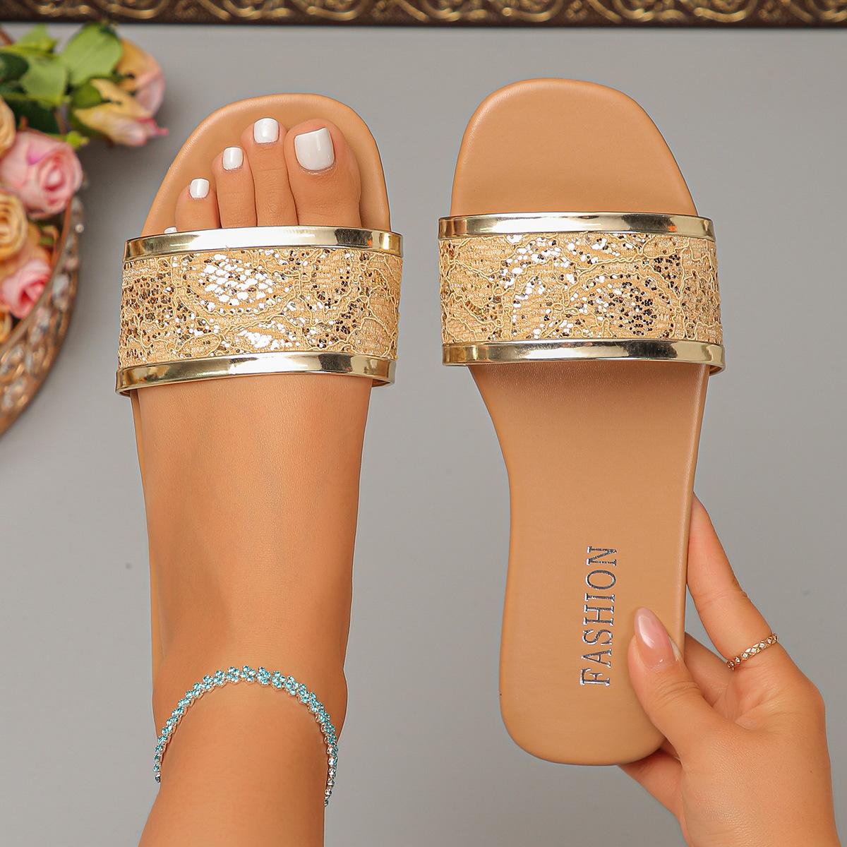 Women s Large-size Shoes, Simple Shoes, Flat Shoes, Slippers 42 золотий
Women s Large-size Shoes, Simple Shoes, Flat Shoes, Slippers 42 золотий