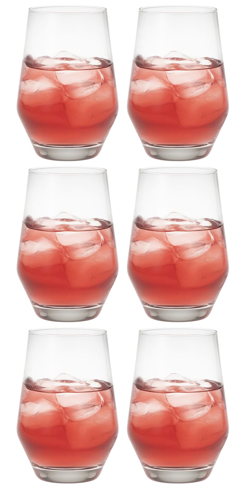 Toyo Sasaki Glass Tumbler, Water Variation, 16.2 fl oz (480 ml), Made in Japan, Dishwasher Safe, T-25102HS Set of 6
Toyo Sasaki Glass Tumbler, Water Variation, 16.2 fl oz (480 ml), Made in Japan, Dishwasher Safe, T-25102HS Set of 6