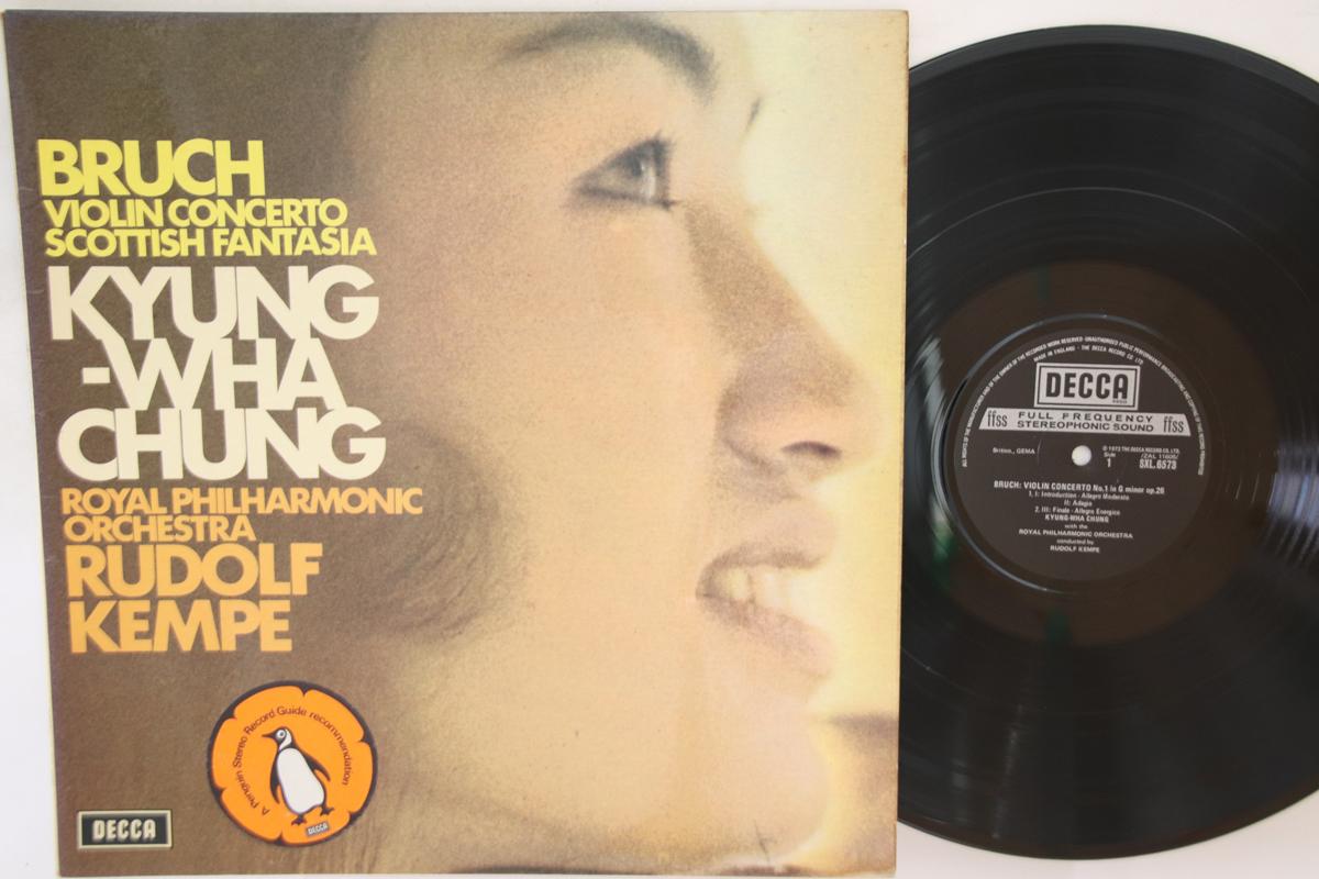 LP Record KYUNG-WHA CHUNG - Max Bruch - Violin Concerto SXL6573 DECCA 1972 UK Classical Used
LP Record KYUNG-WHA CHUNG - Max Bruch - Violin Concerto SXL6573 DECCA 1972 UK Classical Used