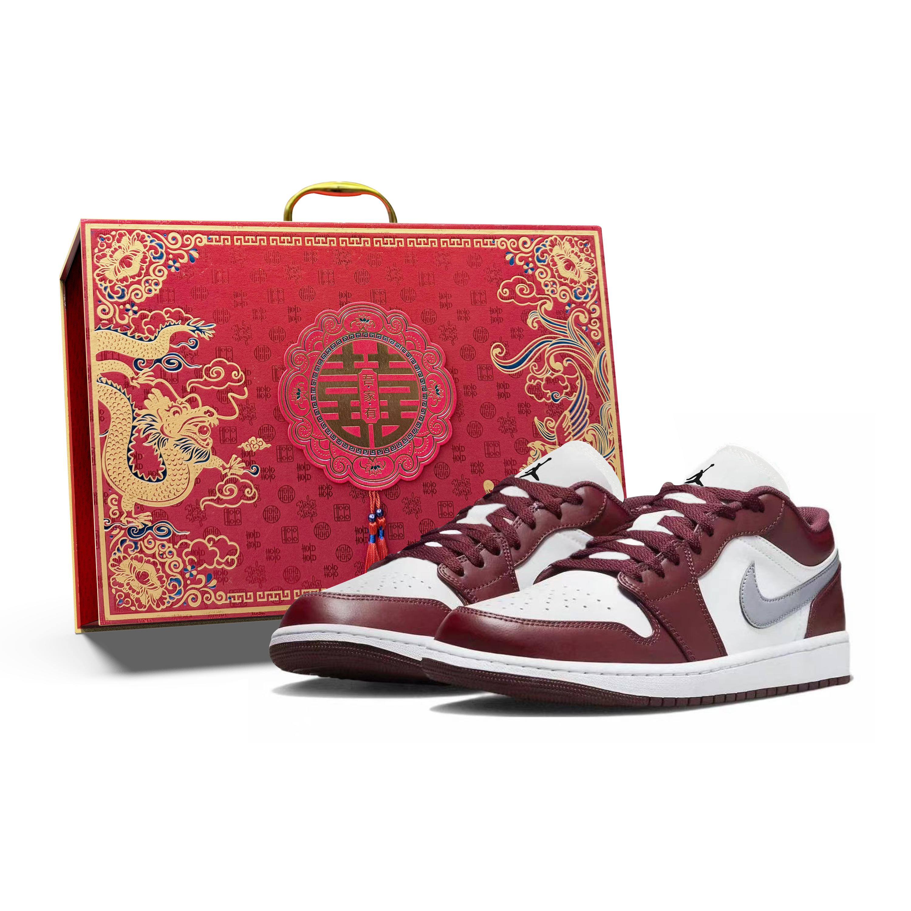 Jordan Air Jordan 1 Slip Resistant Abrasion Resistant Low top Vintage Basketball Shoes Unisex Burgundy HF3148-102(Team963-BOX) 44.5
Jordan Air Jordan 1 Slip Resistant Abrasion Resistant Low top Vintage Basketball Shoes Unisex Burgundy HF3148-102(Team963-BOX) 44.5