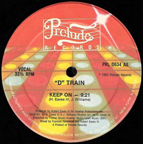 12inch Record DTRAIN Keep On PRLD634 Prelude Records 1982 US SoulFunk Used
12inch Record DTRAIN Keep On PRLD634 Prelude Records 1982 US SoulFunk Used