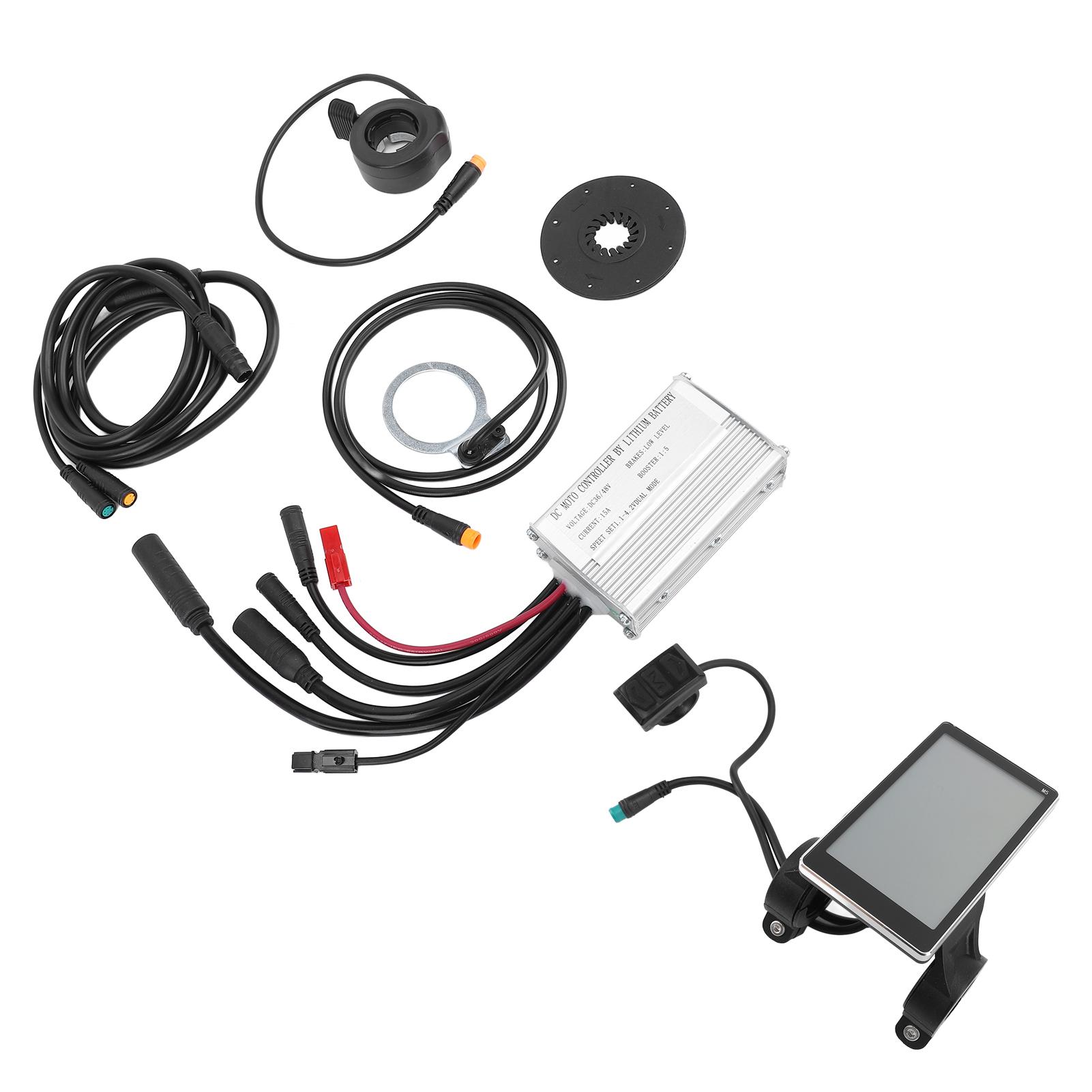 Electric Scooter Conversion Kit Water Resistant 15A Controller LCD Display Panel Pedal Assist Sensor Thumb Throttle 1
Electric Scooter Conversion Kit Water Resistant 15A Controller LCD Display Panel Pedal Assist Sensor Thumb Throttle 1
